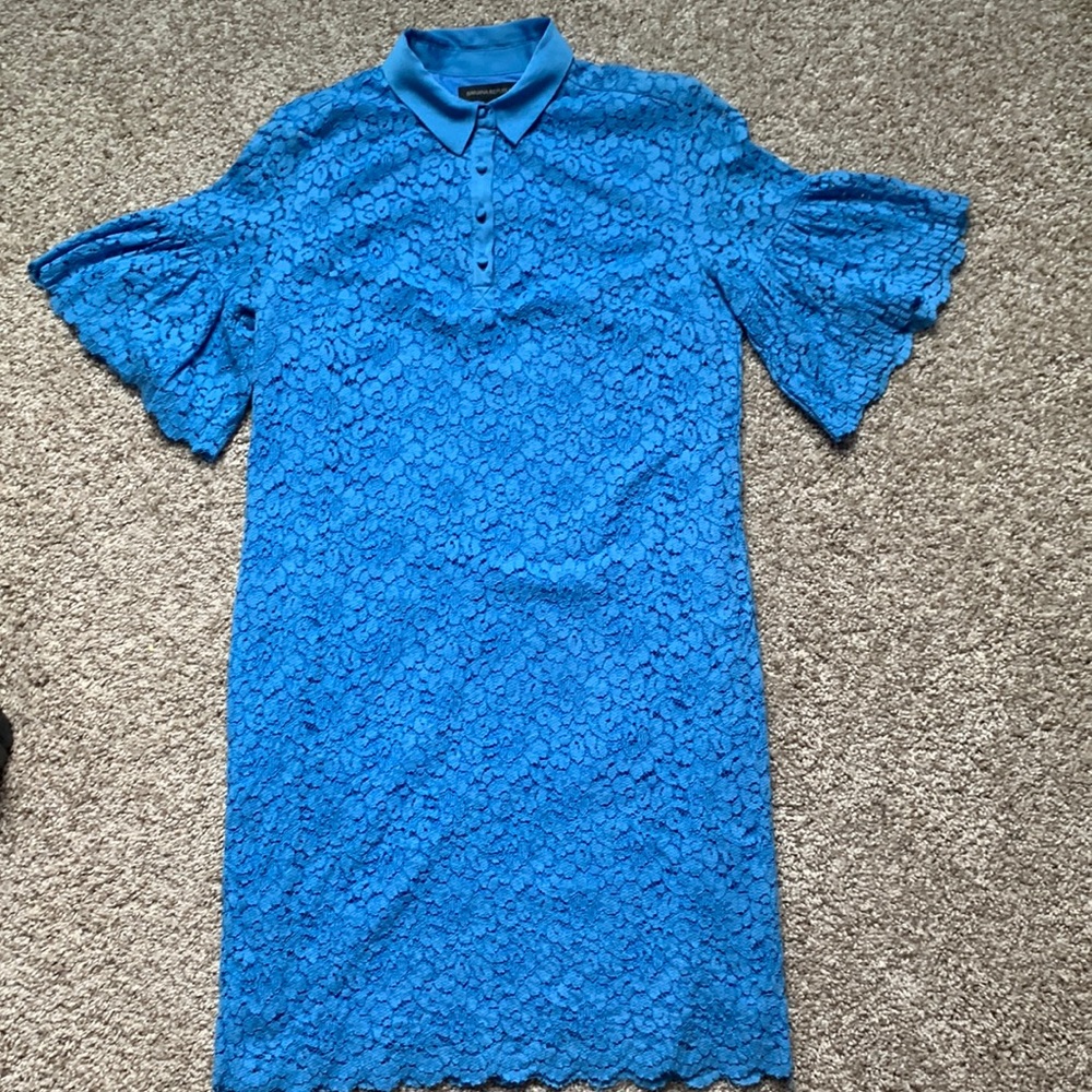 Banana Republic Dress with lace detail and pockets!